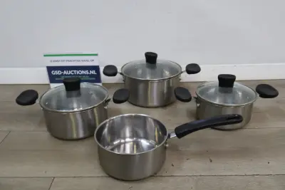 Tefal RVS pannenset – kavel bij GSD Auctions, Zoeterwoude