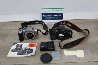 Canon EOS 700 en Canon EOS 10D Spiegelreflexcamera – kavel bij GSD Auctions, Zoeterwoude