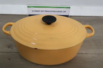 Le Creuset ovalen braadpan – kavel bij GSD Auctions, Zoeterwoude