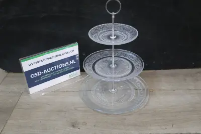 3-laags etagère – kavel bij GSD Auctions, Zoeterwoude