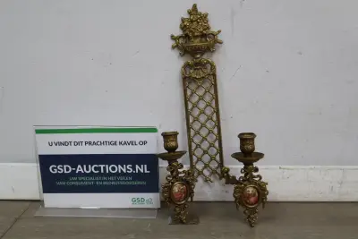 Franse Antieke Wandkandelaar – kavel bij GSD Auctions, Zoeterwoude