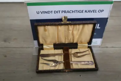 Set vintage vleesvorken in doos – kavel bij GSD Auctions, Zoeterwoude