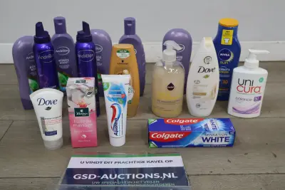 Verzorgingsproducten met Andrélon, Dove, Nivea en Colgate – kavel bij GSD Auctions, Zoeterwoude