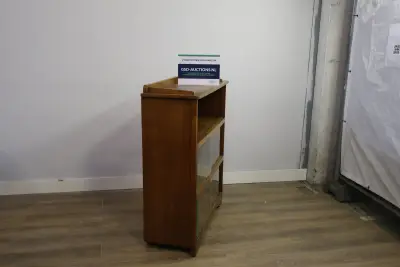 Art Deco kast, Vitinre boekenkast - Glazen Schuifdeuren – kavel bij GSD Auctions, Zoeterwoude