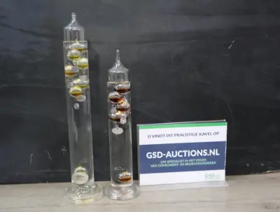 Set van twee Galileo thermometers – kavel bij GSD Auctions, Zoeterwoude