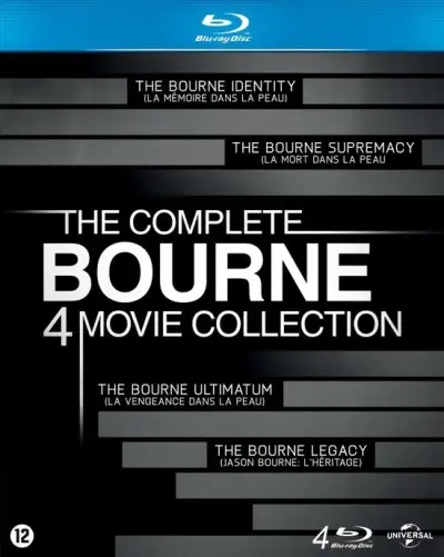 Complete Bourne Collectie Bluray Box – kavel bij GSD Auctions, Zoeterwoude