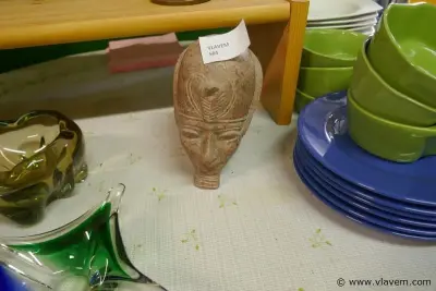 Beeld in steen – kavel bij Vlavem