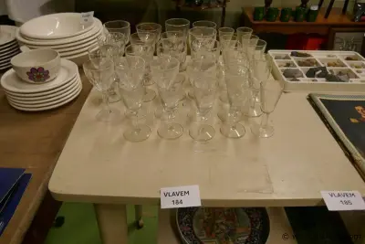 Glaasjes – kavel bij Vlavem