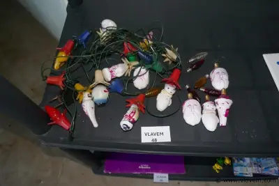 Kerstlampjes – kavel bij Vlavem