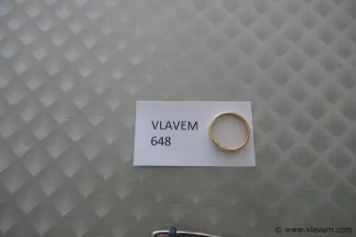 Gouden ring – kavel bij Vlavem