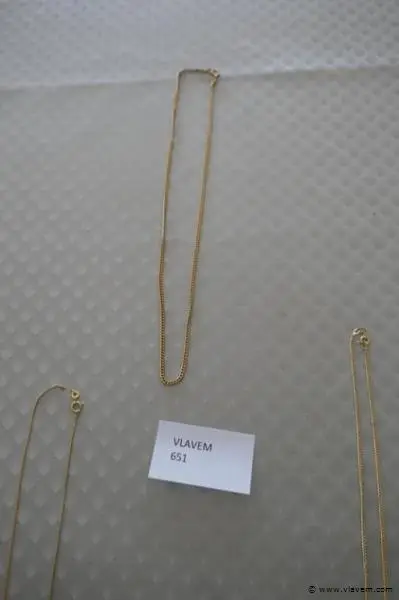 Gouden ketting – kavel bij Vlavem