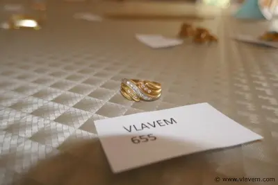 Gouden ring – kavel bij Vlavem