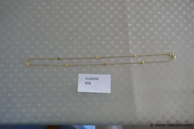 Ketting in 750 kr goud – kavel bij Vlavem