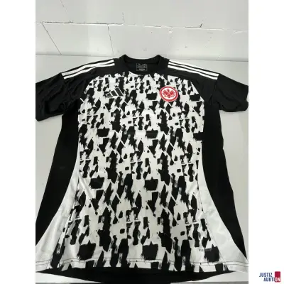 V31/26 - SGE Pre Match T-Shirt Größe XL – kavel bij Justiz-Auktion, Frankfurt am Main