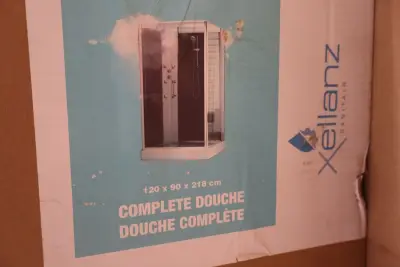 Complete douchecabine Xellanz, chroom – kavel bij Onlineveilingmeester, Drunen