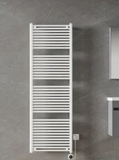 Handdoekradiator Smart wifi Wiesbaden, Elara, wit – kavel bij Onlineveilingmeester, Drunen