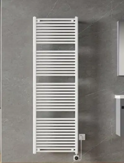 Handdoekradiator Smart wifi Wiesbaden, Elara, wit – kavel bij Onlineveilingmeester, Drunen