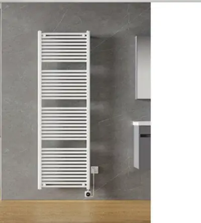 Handdoekradiator Smart wifi Wiesbaden, Elara, wit – kavel bij Onlineveilingmeester, Drunen