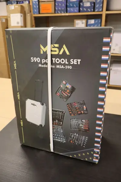 Gereedschapsset, MSA, MSA-590 – kavel bij Onlineveilingmeester, Drunen