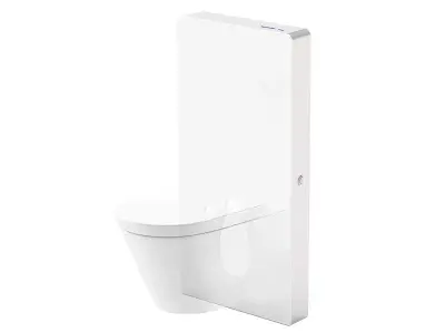 Sensor voorzetreservoir + ombouw Wiesbaden, Toilet reservoir, wit – kavel bij Onlineveilingmeester, Drunen