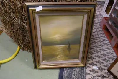 Schilderij op doek – kavel bij Vlavem