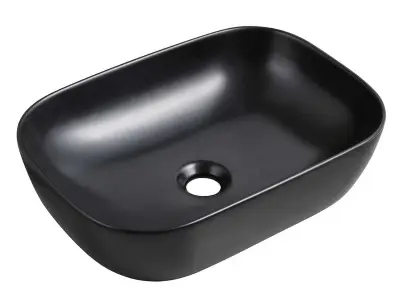 Opzetwastafel Wellwater, Waskom, zwart – kavel bij Onlineveilingmeester, Drunen