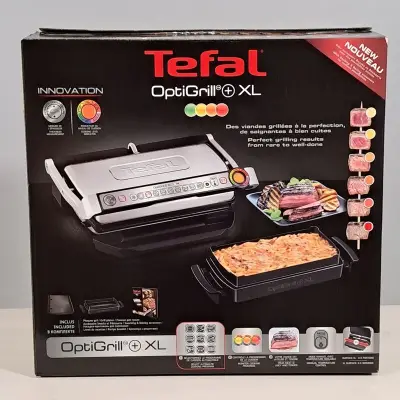 Contact grill, Tefal, Optigrill XL GC724D12 – kavel bij Domeinen Roerende Zaken, Groningen