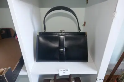 Vintage handtas in nette staat – kavel bij Vlavem
