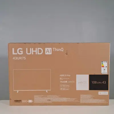 Televisie, LG, 43UR75 UHD – kavel bij Domeinen Roerende Zaken, Groningen