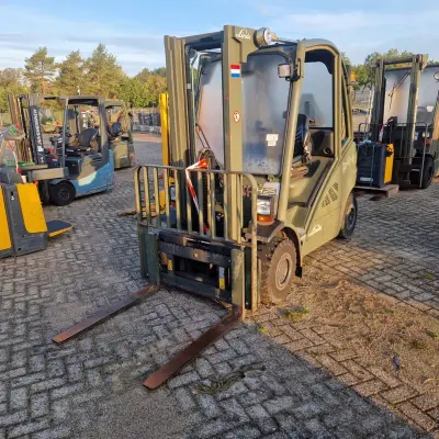 Heftruck, Linde, H25D-01, 2010 – kavel bij Domeinen Roerende Zaken, Soesterberg