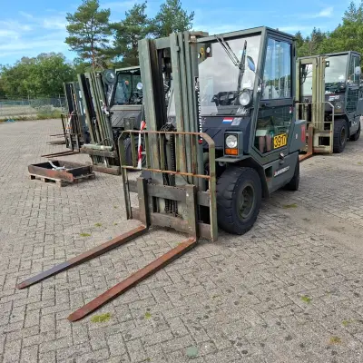 Vorkheftruck, Steinbock / Jungheinrich, SH40 5A2, 1996 – kavel bij Domeinen Roerende Zaken, Soesterberg