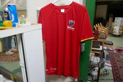 Voetbaltruitje – kavel bij Vlavem