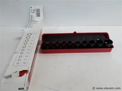 2 x Doppen ½ in set 12 delig – kavel bij Vlavem