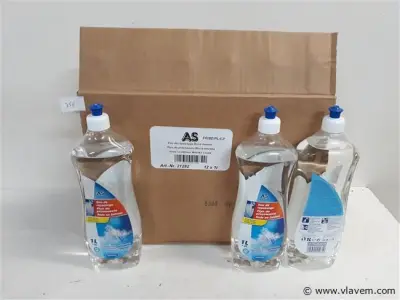 12 x Strijkwater 1 L marine fris – kavel bij Vlavem
