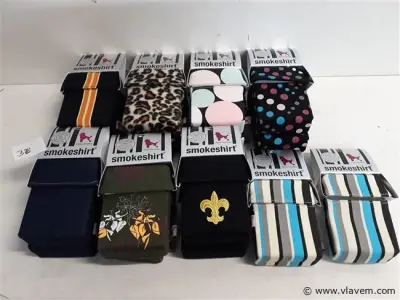 16 x Smoke shirt mix coverdoosje voor sigarettenpakje – kavel bij Vlavem