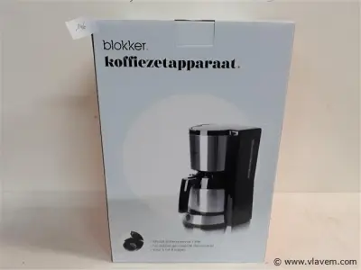 1 x Koffiezet met thermos Blokker – kavel bij Vlavem