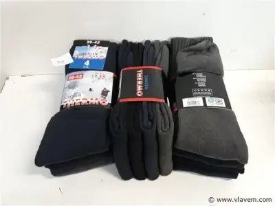 3 x Thermosokken 4 paar 39-42 – kavel bij Vlavem