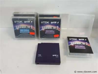 5 x Data cartridge ultrium TDK – kavel bij Vlavem