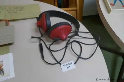 Koptelefoon – kavel bij Vlavem