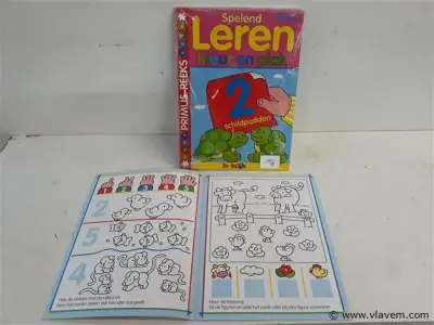 10 x Kleur en plak boek 3-4 jaar – kavel bij Vlavem