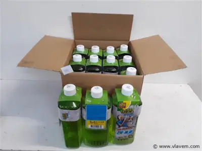 12 x Slijm groen 750 ml – kavel bij Vlavem
