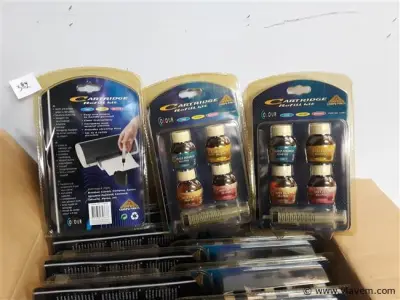 12 x Cartridge refill kit voor printer – kavel bij Vlavem