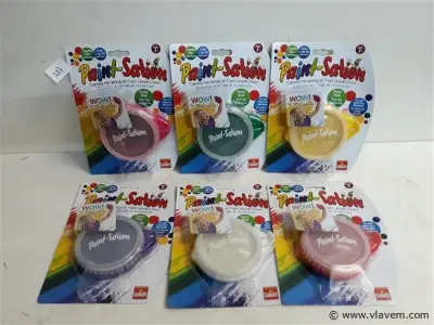 6 x Verf-pad mix kleuren – kavel bij Vlavem