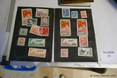 Postzegels uit China – kavel bij Vlavem
