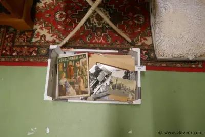 Documentatie en oude foto's van Denemarken – kavel bij Vlavem