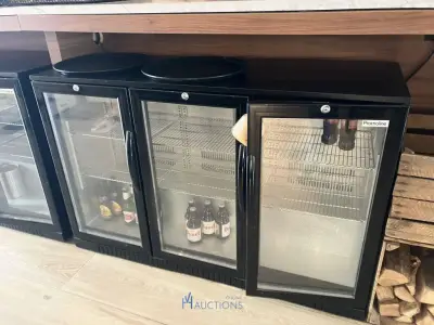 3-deurs drankenkoeler PROMOLINE – kavel bij VH Auctions