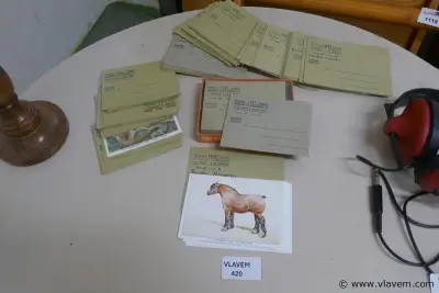 Prenten chromos fort Itegem – kavel bij Vlavem