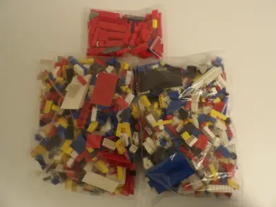 2,6 kg aan losse Lego – kavel bij De Kringwinkel, Leopoldsburg