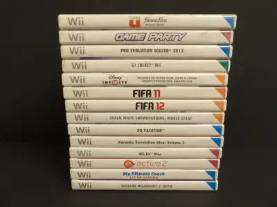 Lot Nintendo Wii-spellen – kavel bij De Kringwinkel, Leopoldsburg