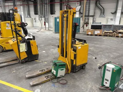 Elektrische stapelaar JUNGHEINRICH – kavel bij VH Auctions